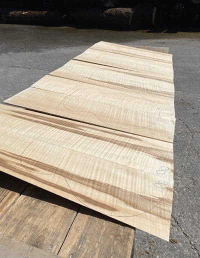 Gitarrenboeden aus Kernahorn