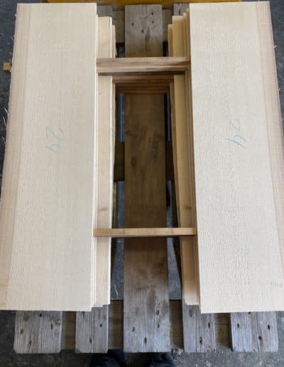 Gitarrendecken Fichtenholz